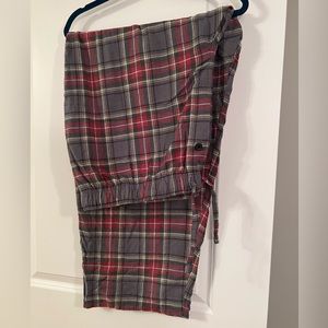 Men’s Big and Tall pajama pants flannel fruit of the loom